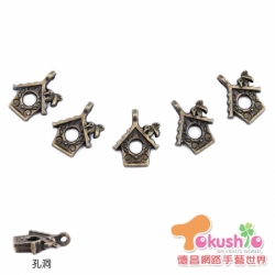 JC082#小房子-青古色5入