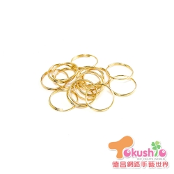 雙圈10mm-金色 (約11g)