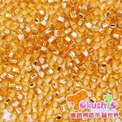 11/0日本MGB-MN11061#金色方洞-約7.5g
